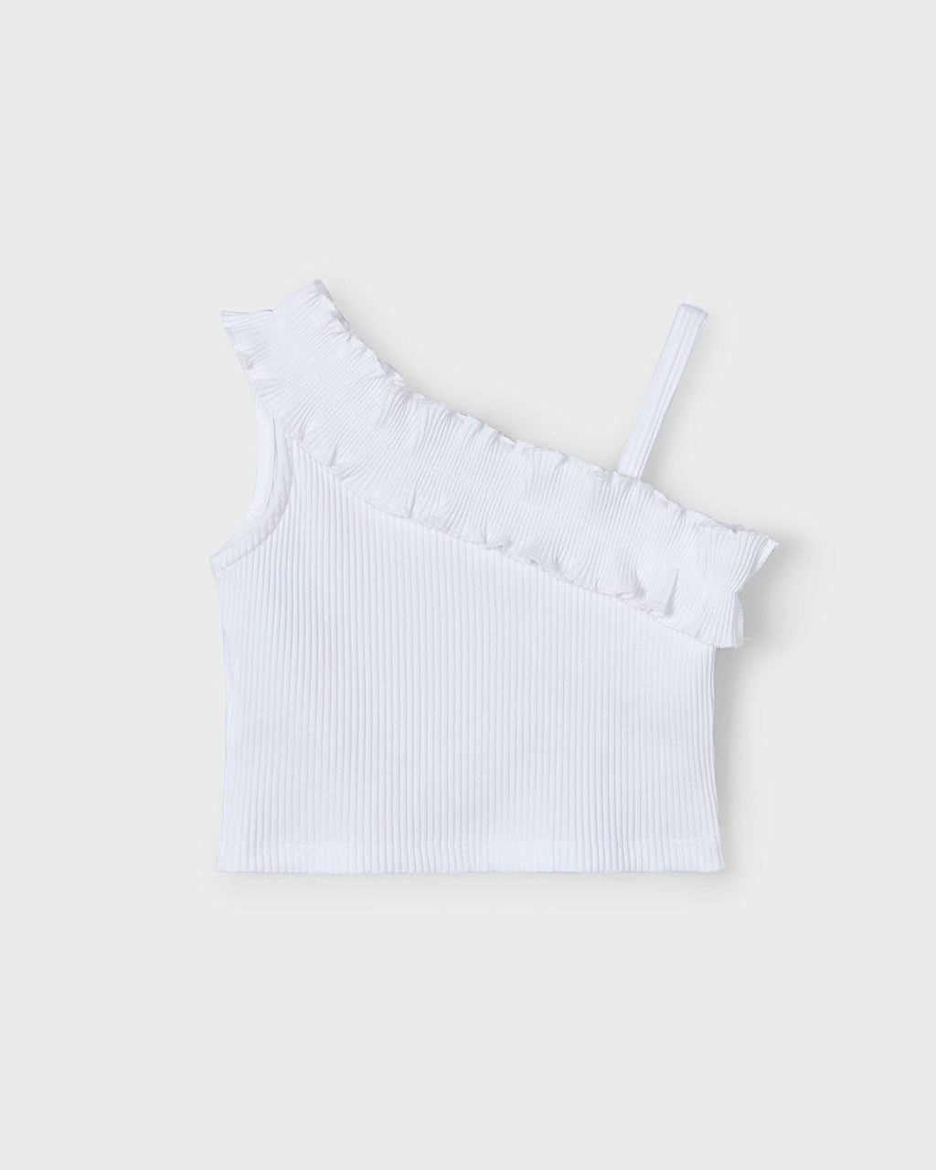 Mayoral Girls Ruffle Sleeveless Shirt_ 3018 - NorthGirls