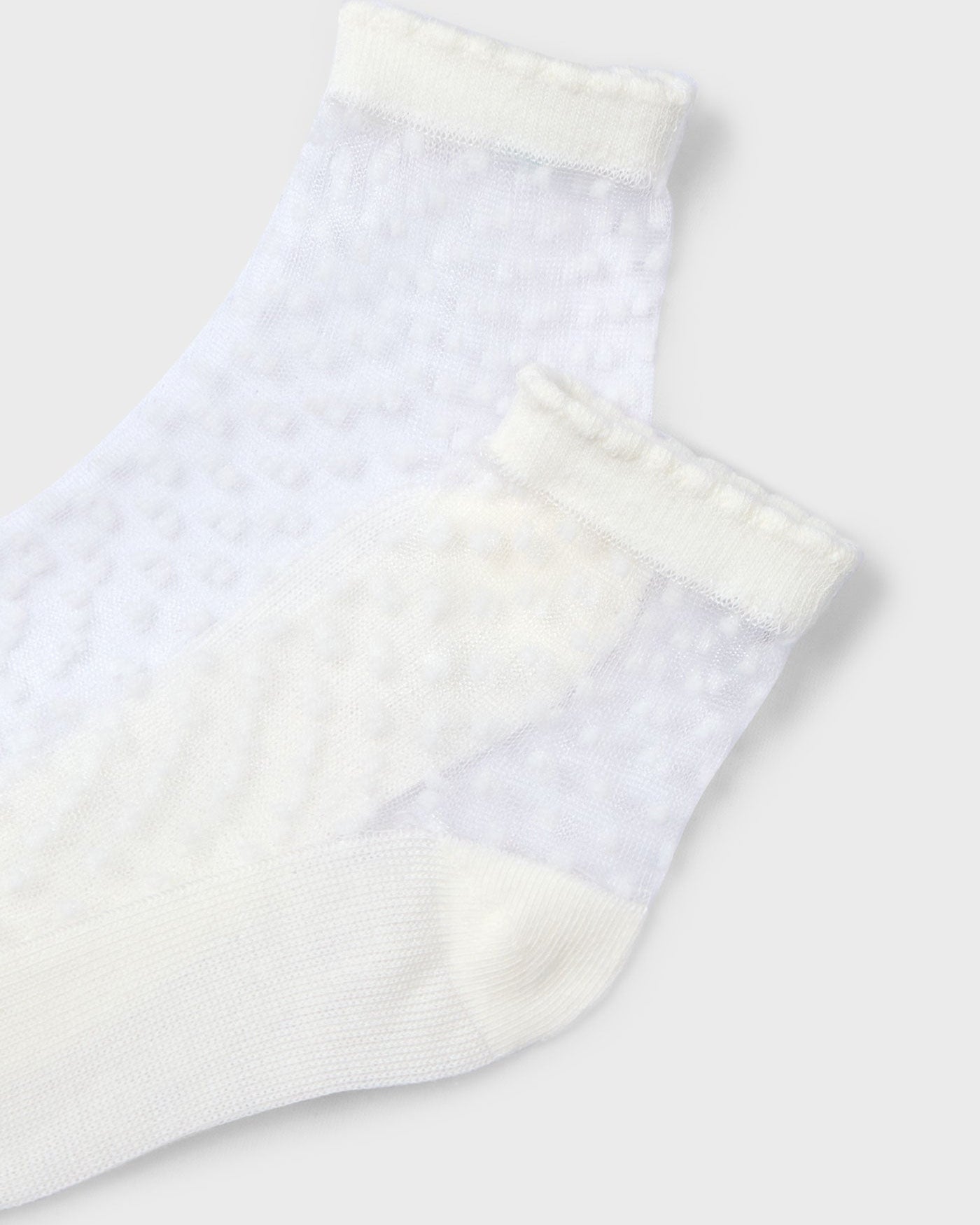 Mayoral Girls Sheer Polka Dot Socks_ 10911 - NorthGirls
