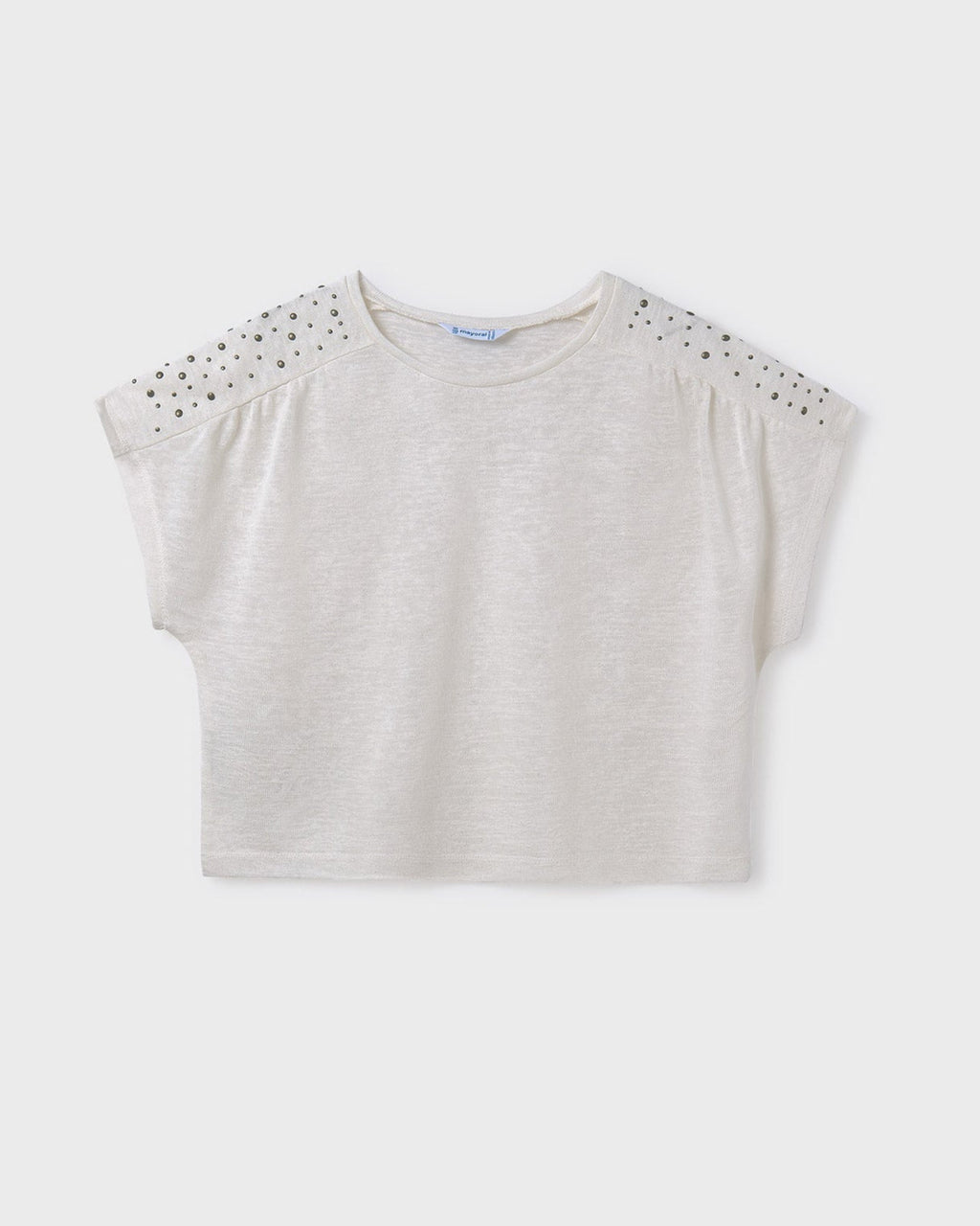 Mayoral Girls Studded T-Shirt_ 6023 - NorthGirls