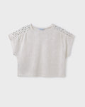 Mayoral Girls Studded T-Shirt_ 6023 - NorthGirls