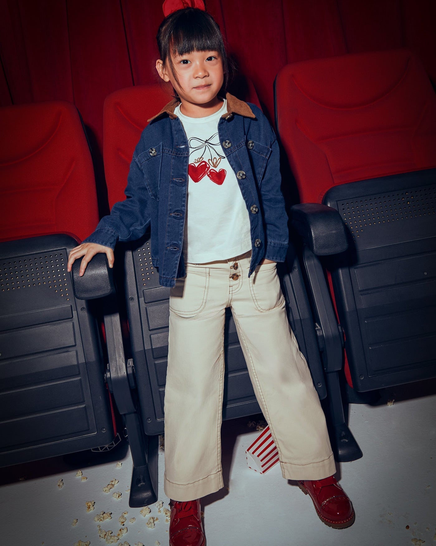 Mayoral Girls Twill Marine Pants_ 4576 - NorthGirls