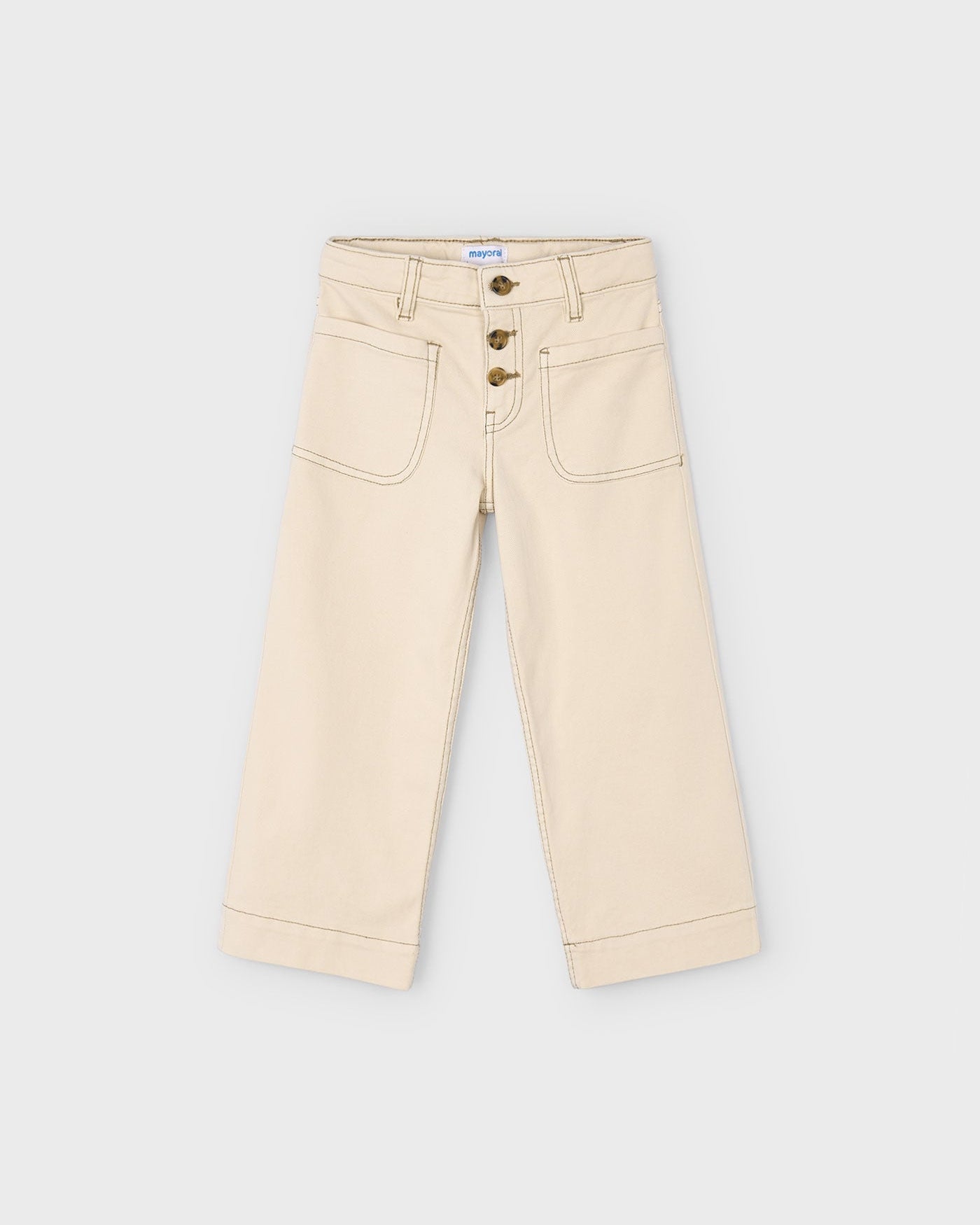 Mayoral Girls Twill Marine Pants_ 4576 - NorthGirls