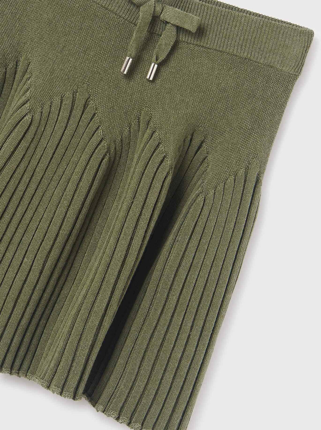 Mayoral Junior Green Rib Knit Flared Skirt _7951 - 58 - NorthGirls