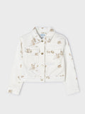 Mayoral Mini Cream Denim Jacket_ 3472 - 70 - NorthGirls