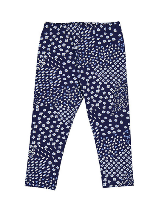 Mayoral Navy Blue Top and velvet leggings set for girl 4741 – Bella Sienna
