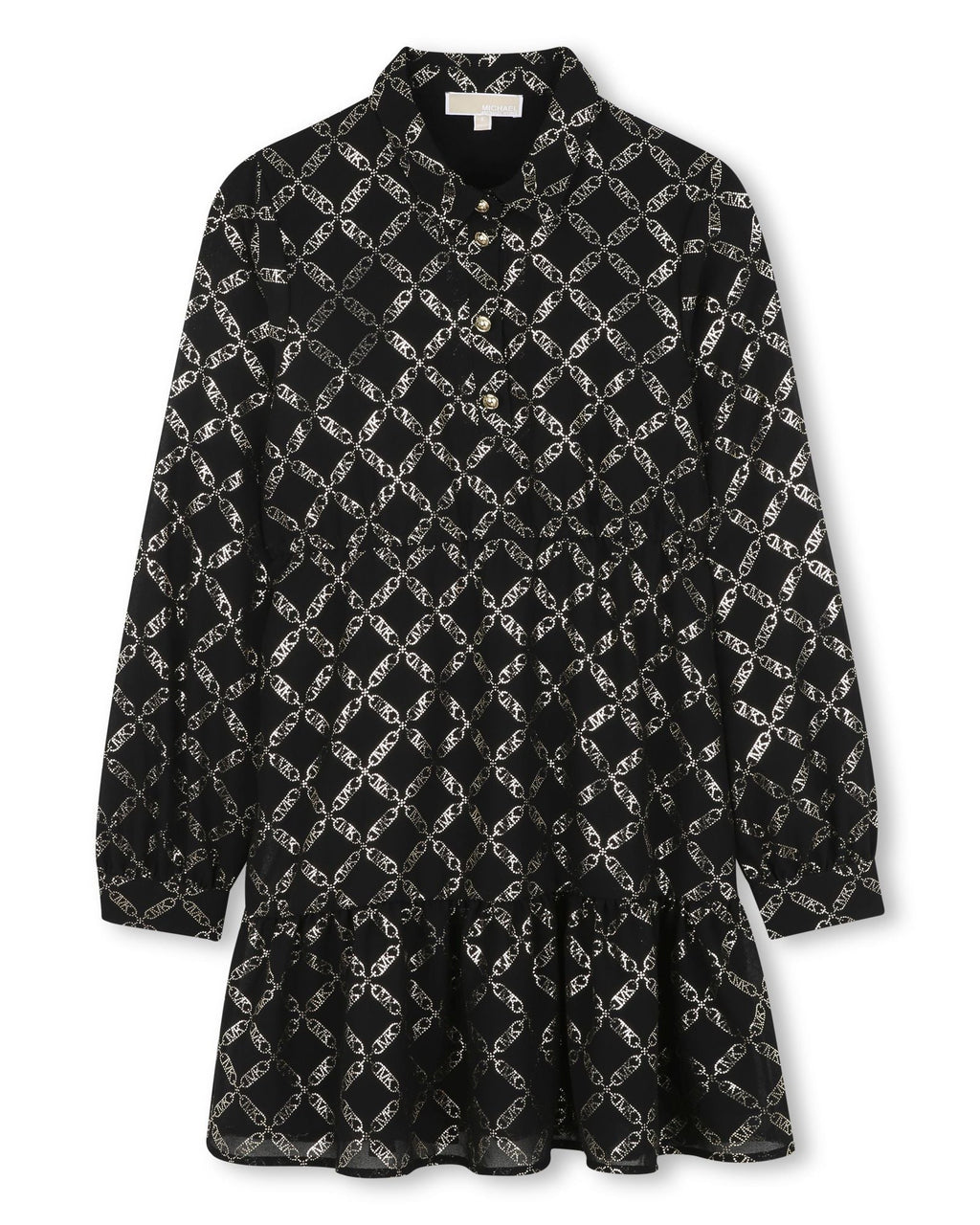 Michael Kors Girls Logo Dress_ R30489 - NorthGirls