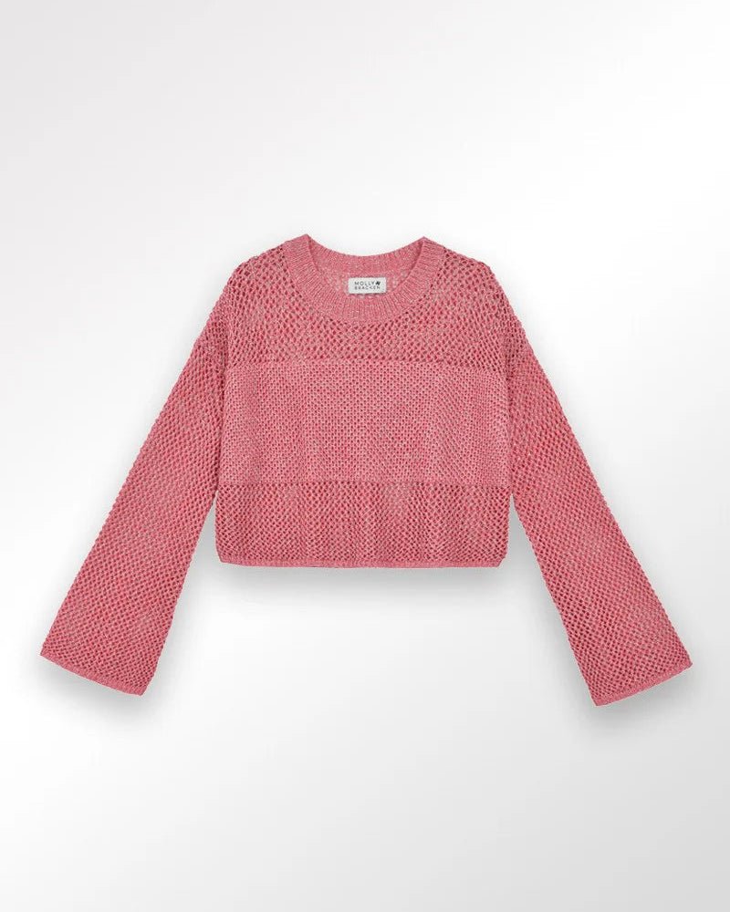 Mini Molly Girls Knitted Sweater_ MMLA997DP - NorthGirls