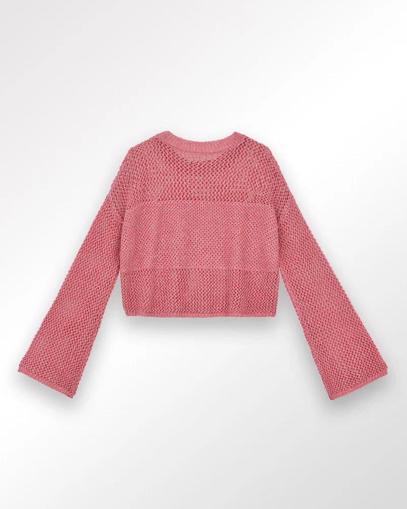 Mini Molly Girls Knitted Sweater_ MMLA997DP - NorthGirls