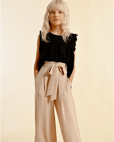 Mini Molly Girls Woven Pants_ MMG858DP - NorthGirls