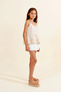 Mini Molly Tiered Camisole _ MMG859CP - NorthGirls