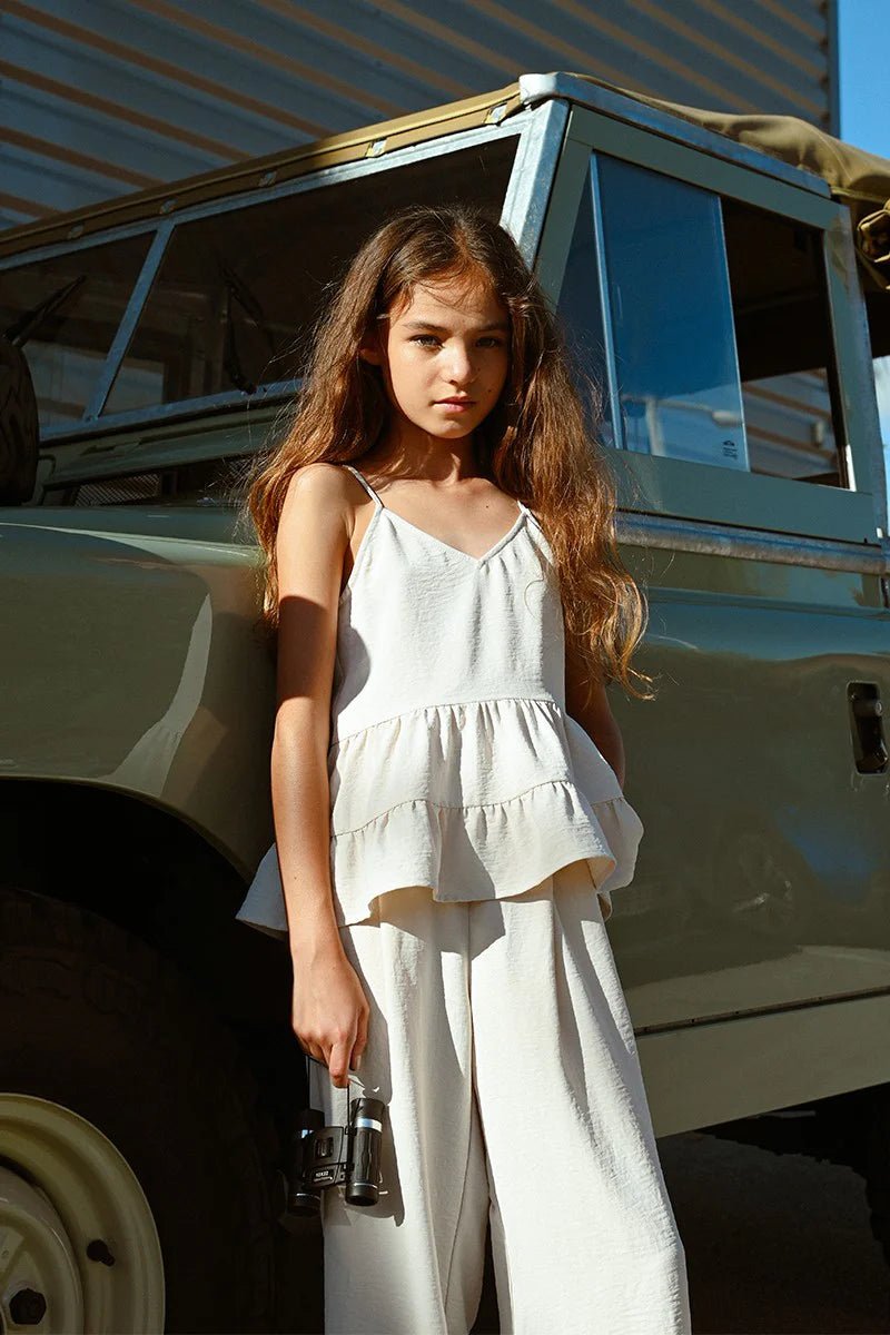 Mini Molly Tiered Camisole _ MMG859CP - NorthGirls