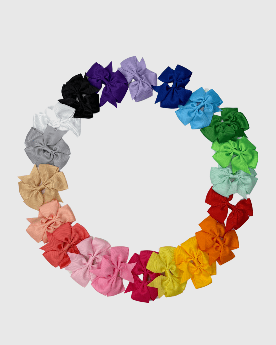 Pinwheel Hair Bow Large_ PWL - BOW - NorthGirls