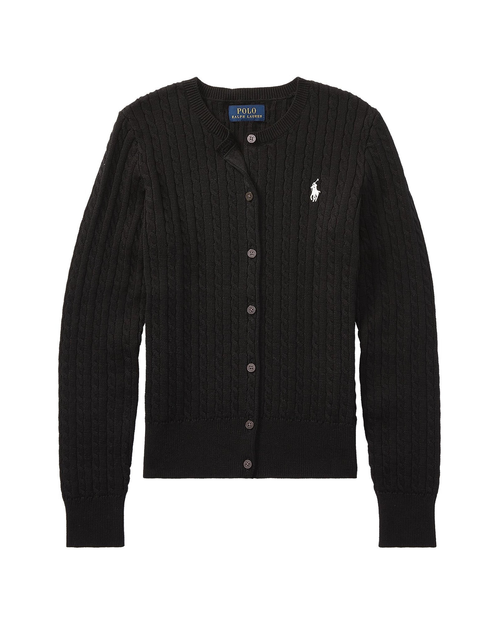 Ralph Lauren Girls Cable Cotton Cardigan - NorthGirls