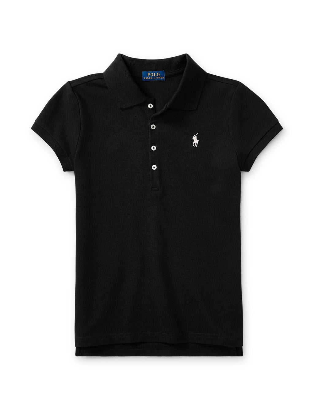 Ralph Lauren Girls Cotton Mesh Polo - NorthGirls