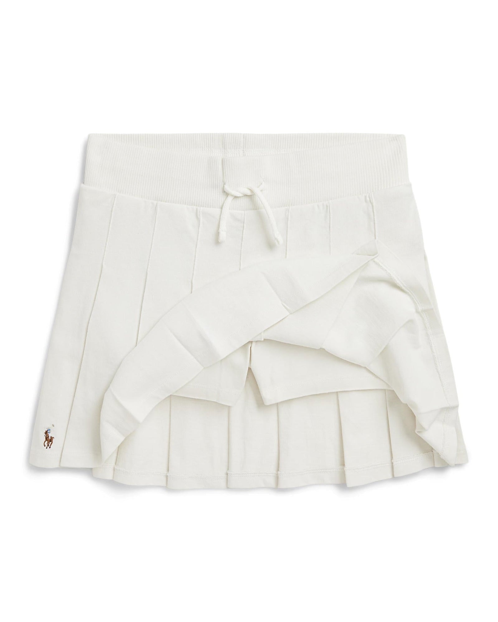 Ralph Lauren Girls Pleated Cotton Jersey Skort - NorthGirls