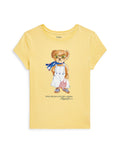 Ralph Lauren Girls Polo Bear Cotton Jersey Tee - NorthGirls