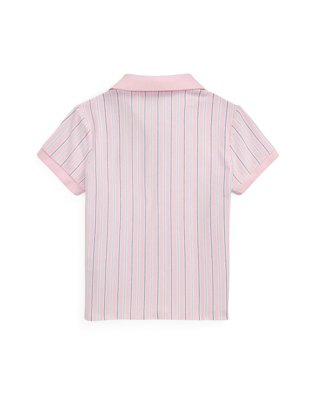 Ralph Lauren Girls Striped Oxford Mesh Boxy Polo Shirt - NorthGirls
