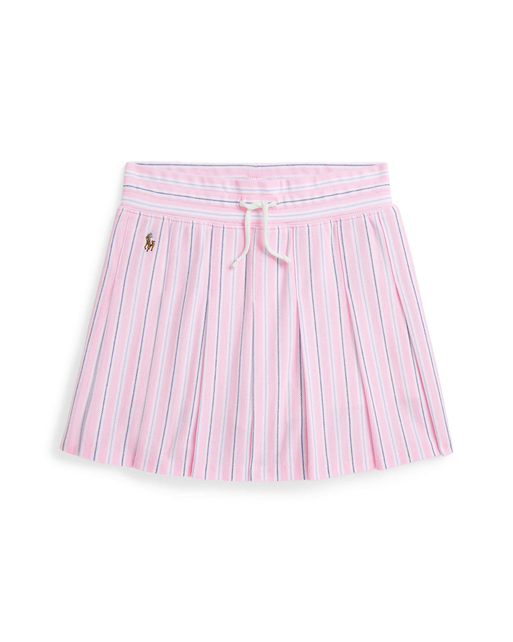 Ralph Lauren Girls Striped Pleated Oxford Mesh Skort - NorthGirls