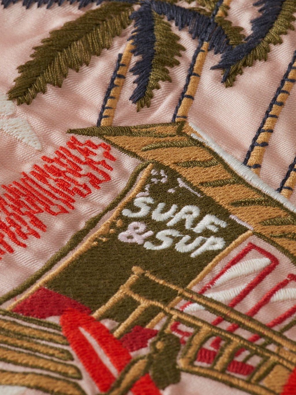 Scotch & Soda Pink & Green Reversible Varsity Bomber Jacket _ 176004 - 5564 - NorthGirls