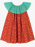 Stella McCartney Red Sleeveless Strawberry Spots Dress - NorthGirls