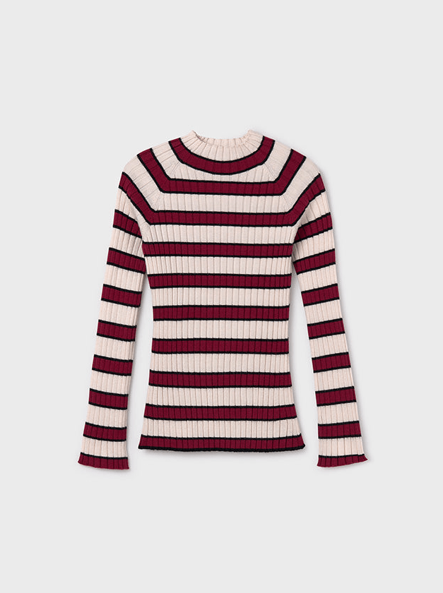 Teen Girl Knit Mockneck Sweater - NorthGirls