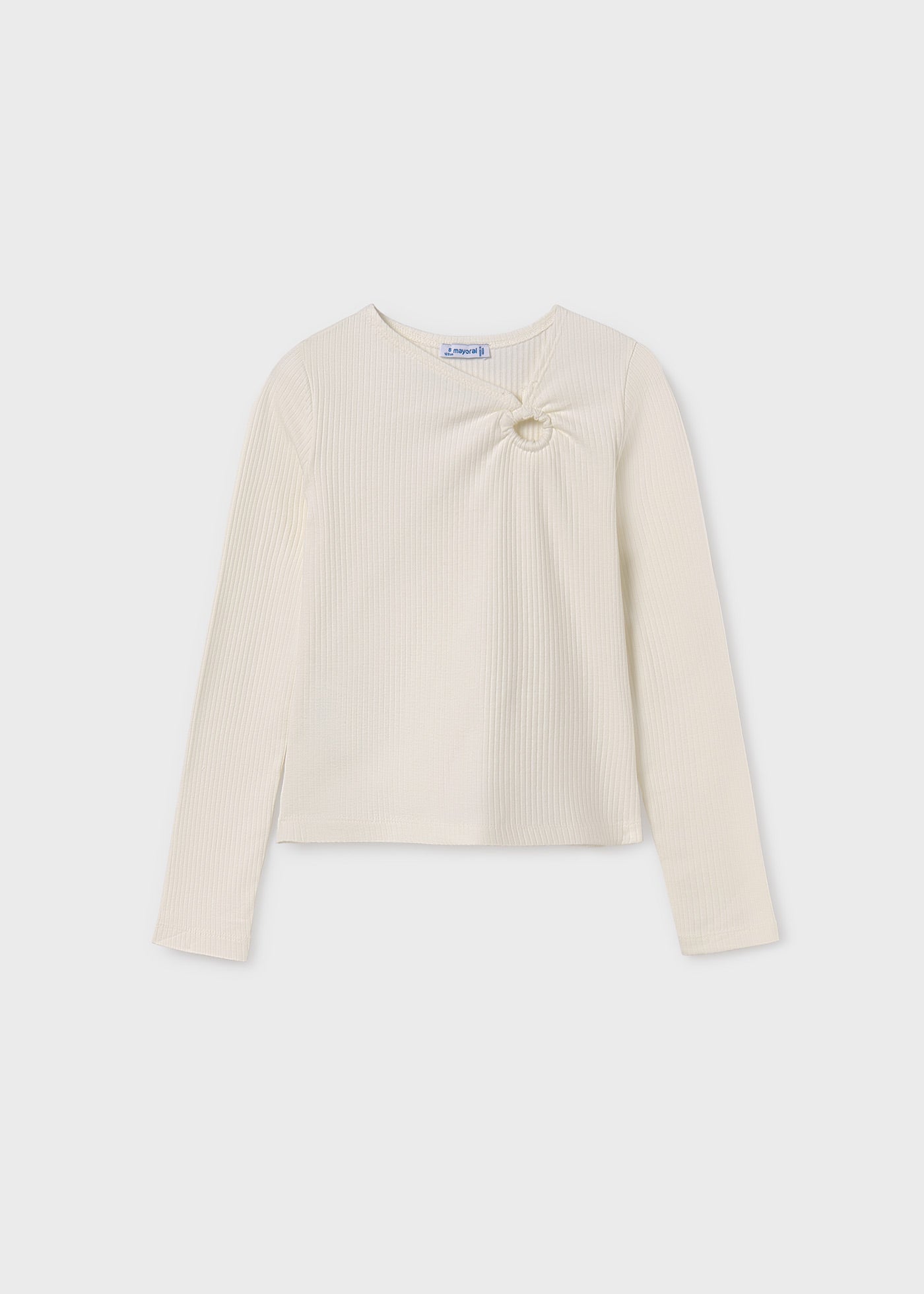 Teen Girl Long Sleeve Ribbed Shirt - NorthGirls