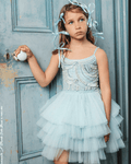 Tutu Du Monde Girls Diamonds & Pearls Dress_ TDM10022 - NorthGirls
