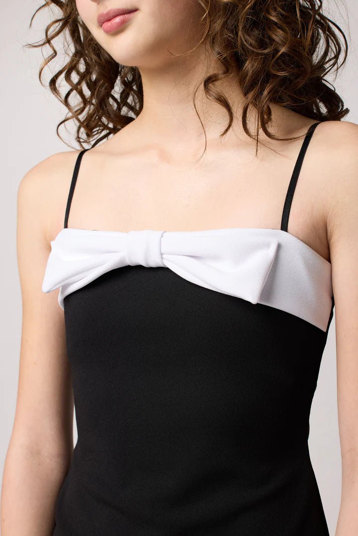 UDT ANDI Fitted Bow Dress _K5144 - NorthGirls