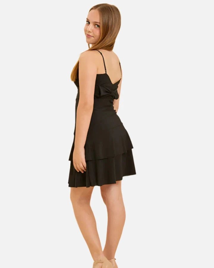 UDT CHLOE Bow & Tier Dress _K5041KI - NorthGirls