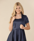 UDT Girls Short Sleeve Satin Bolero_ K4042S - NorthGirls