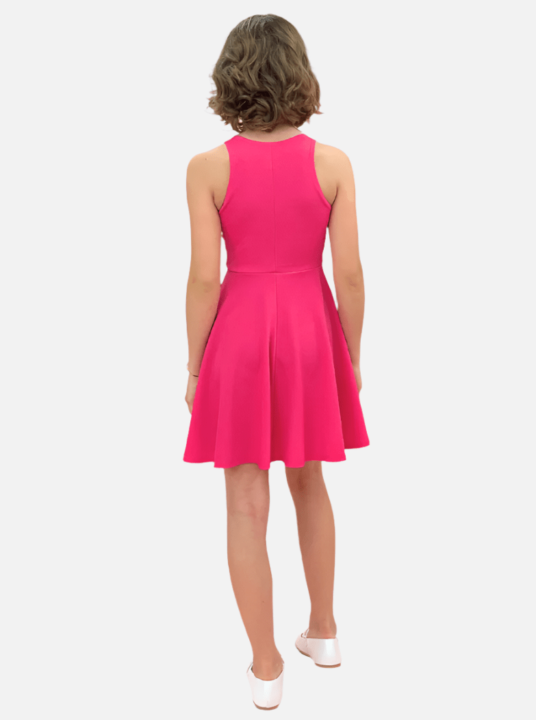 UDT JADYN Fit & Flare Racerback Dress _T3761K - NorthGirls