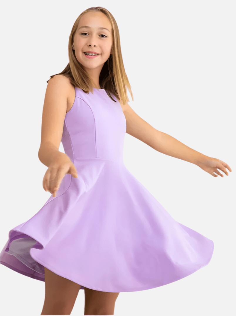 UDT JADYN Fit & Flare Racerback Dress _T3761K - NorthGirls