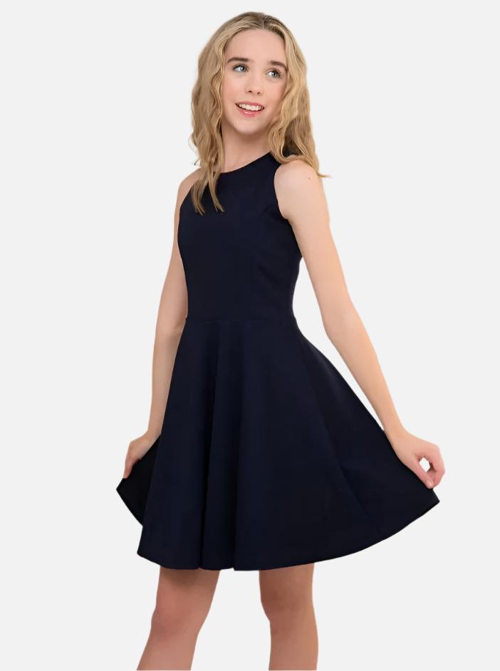 UDT JADYN Fit & Flare Racerback Dress _T3761K - NorthGirls