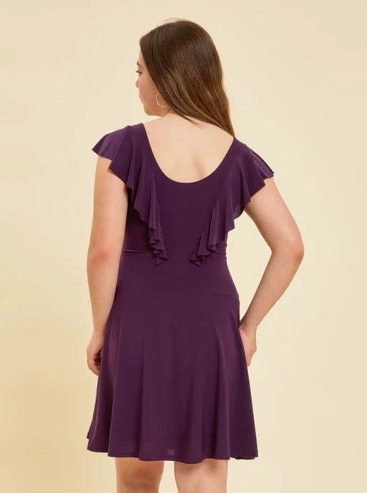 UDT LEAH Ruffle Dress _T3756K - NorthGirls