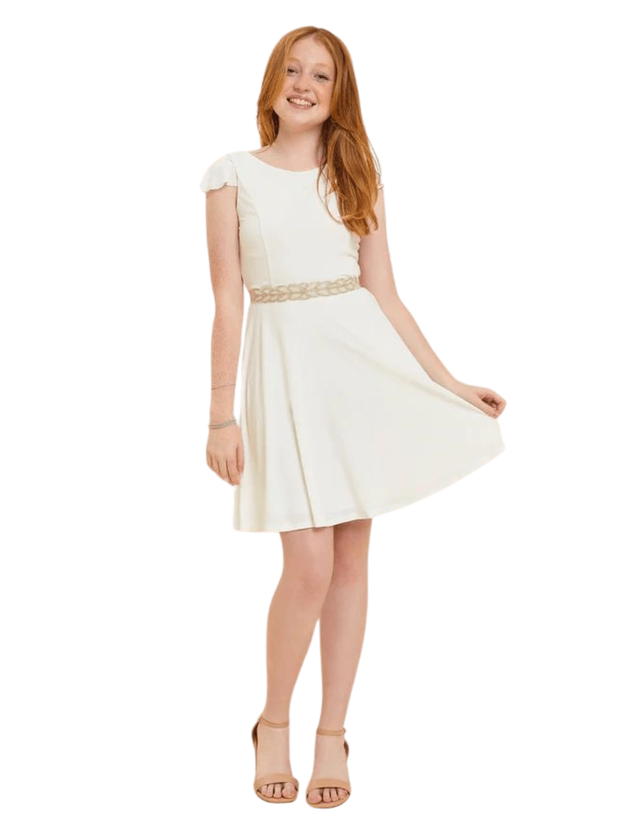 UDT LEAH Ruffle Dress _T3756K - NorthGirls