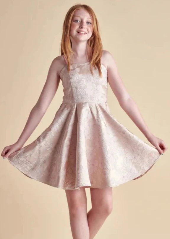 UDT REBECCA Jacquard Dresses _K5096 - NorthGirls
