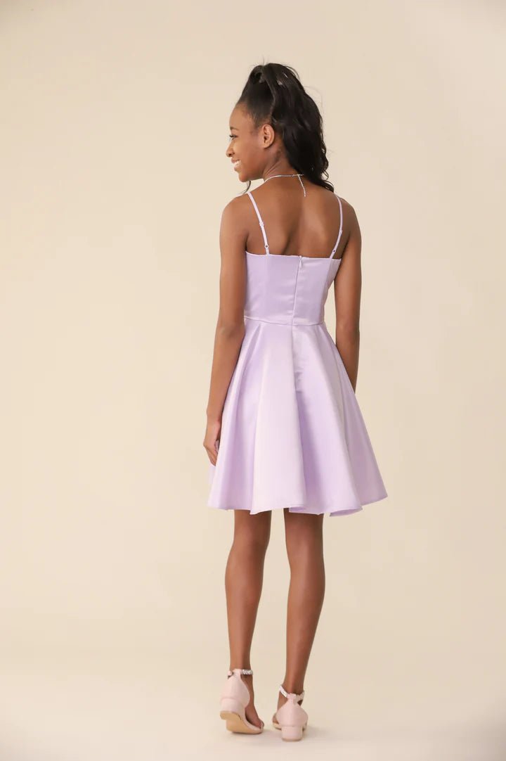 UDT REBECCA Satin Dresses _K5096 - NorthGirls