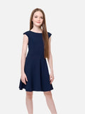 UDT TALIA Fit & Flare Cap Sleeve Dress _R3243KL - NorthGirls