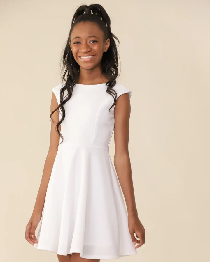 UDT TALIA Fit & Flare Cap Sleeve Dress _R3243KL - NorthGirls