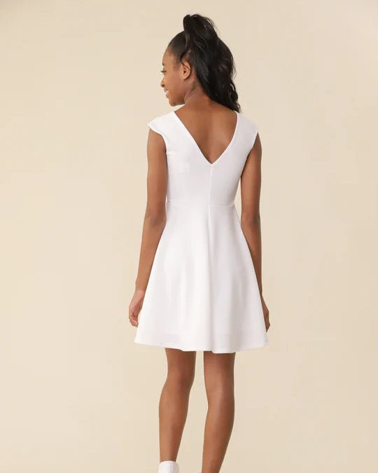 UDT TALIA Fit & Flare Cap Sleeve Dress _R3243KL - NorthGirls
