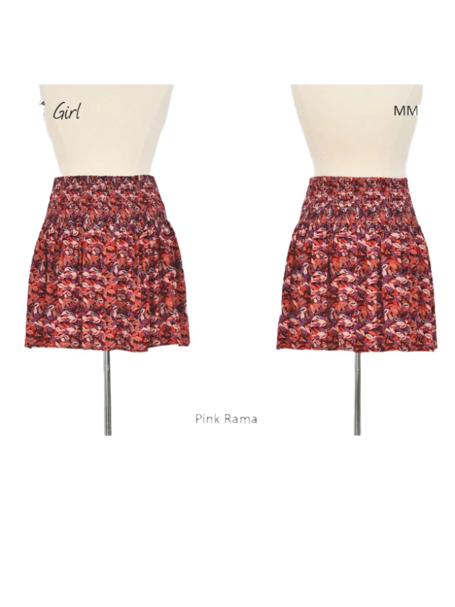 Girls Floral Skirt