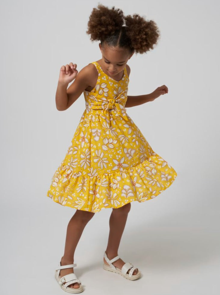 Mayoral Junior Yellow Sundress_ 6964-73