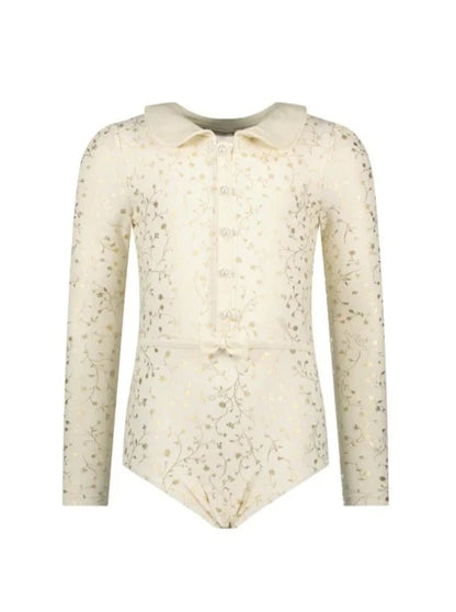 Le Chic  Ziara Long Sleeve Bathing Suit & Skirt 2 pc set _C401-5050-008