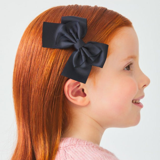 Abel & Lula Bow Clip _Navy 5947-93