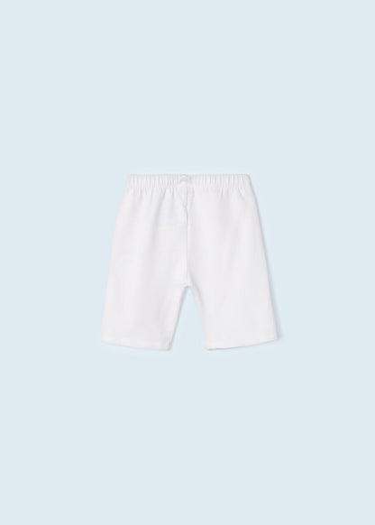 Mayoral Mini Basic Cyclist Short _White 610-35