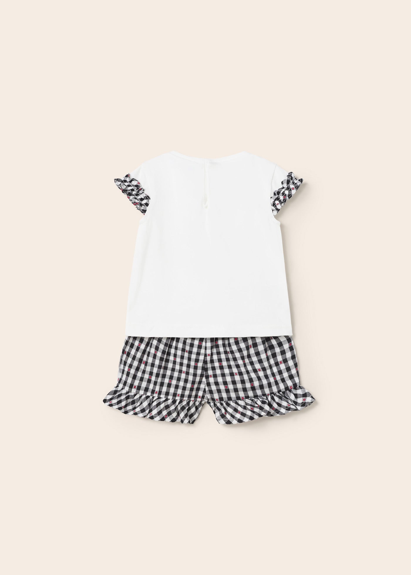 Mayoral Baby Shorts & T-Shirt Set _Black 1281-021