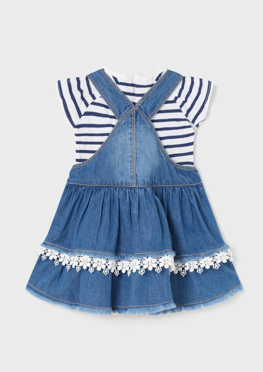 Overall skirt for top baby