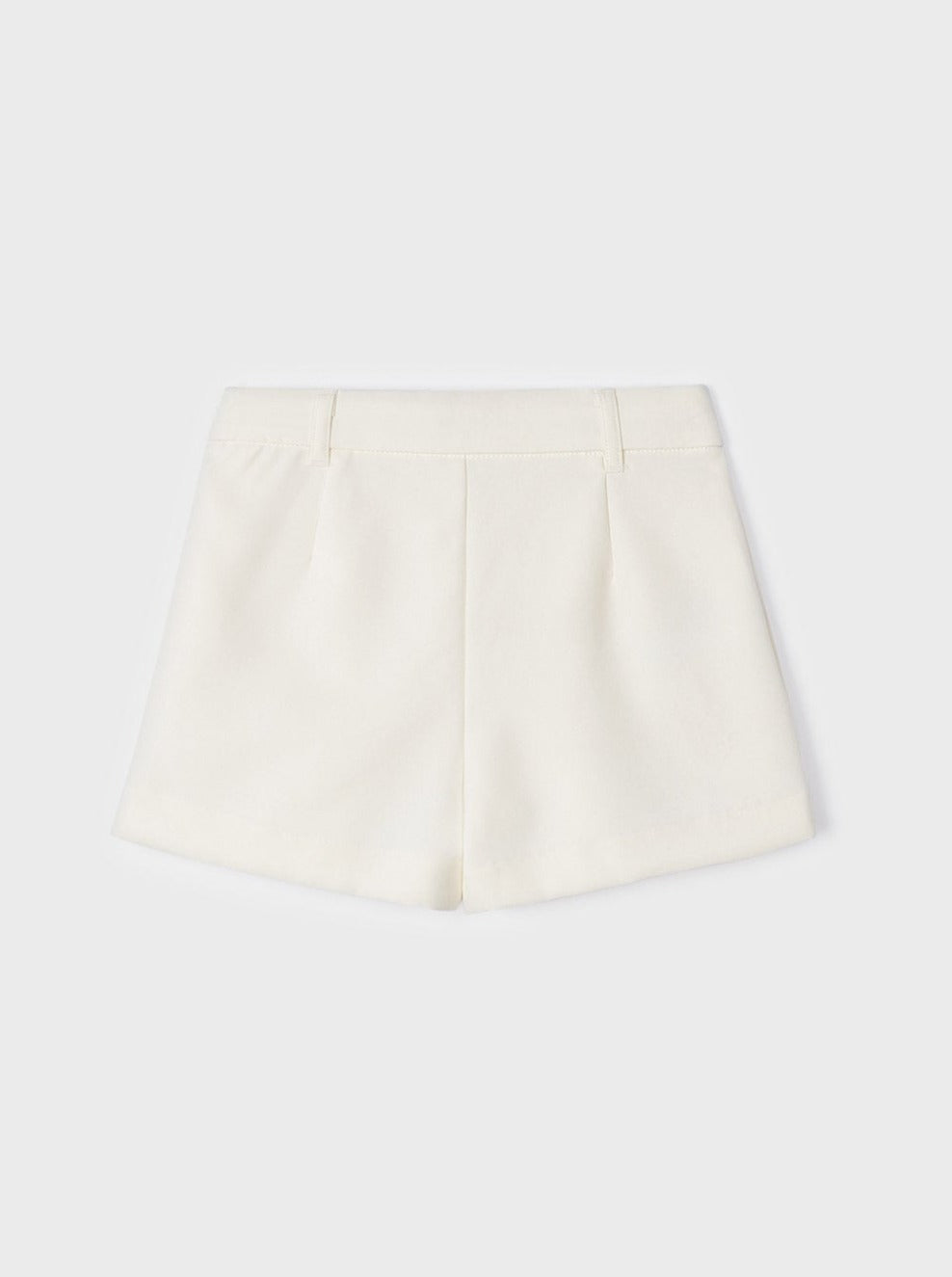 Mayoral Mini Dressy Shorts _Ivory 3202-77