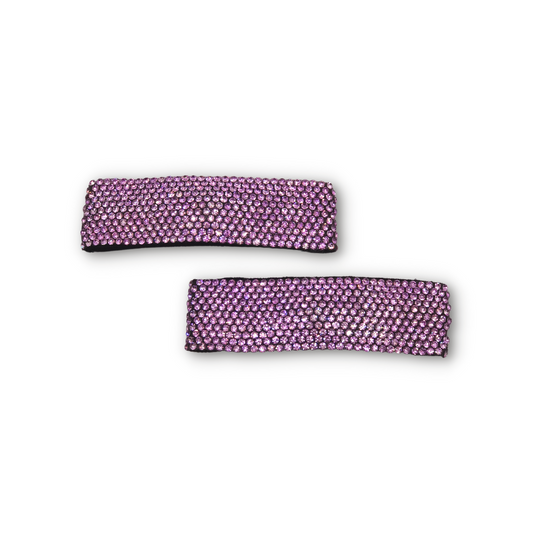 Bari Lynn Crystallized Clips _Lavender BLSS22-005