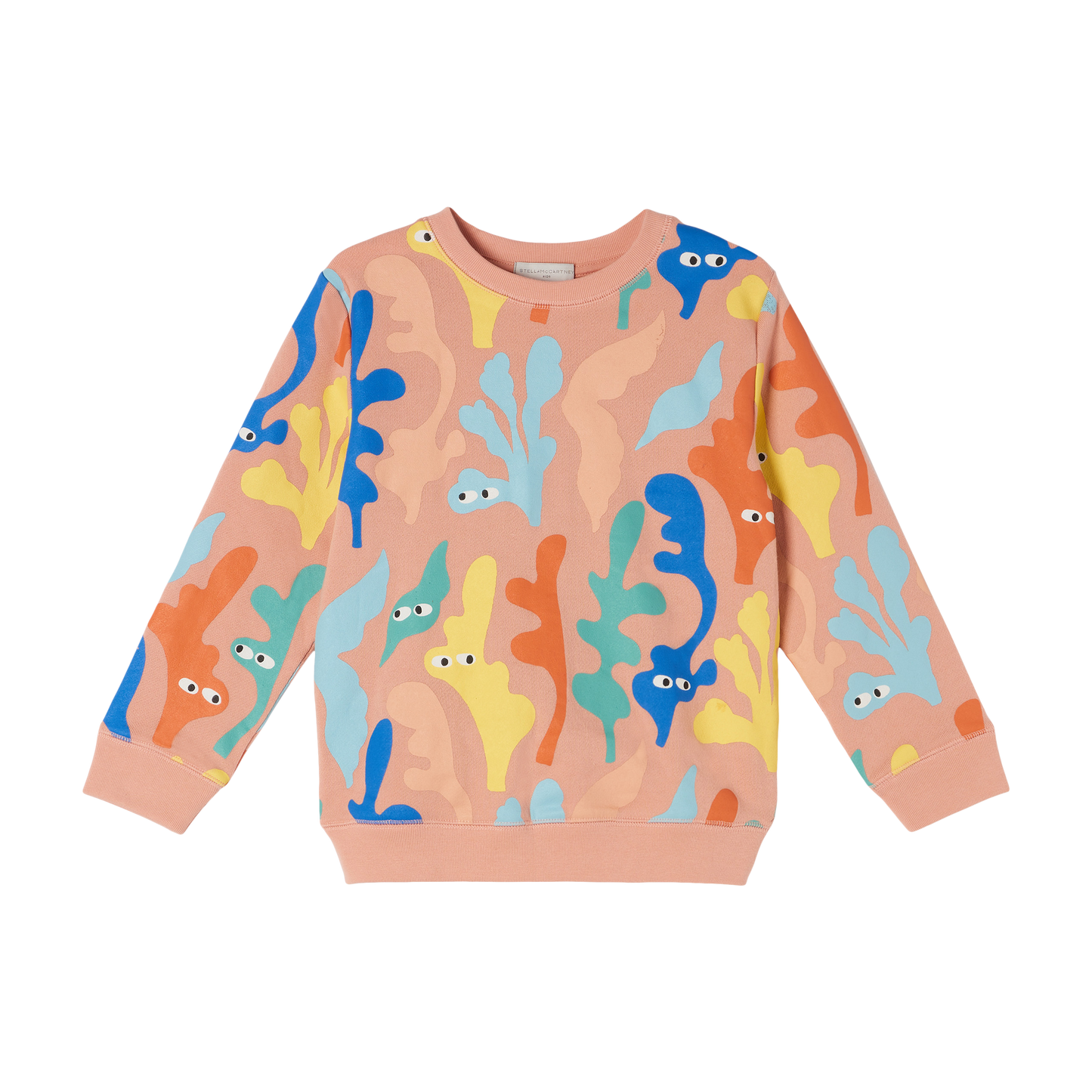 Stella McCartney Seaweed Sweatshirt _ Peach 8Q4AU0Z0169-502MC